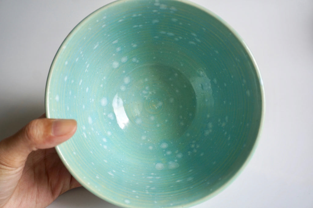 Handmade crystalline bowl | Janice Chan Singapore