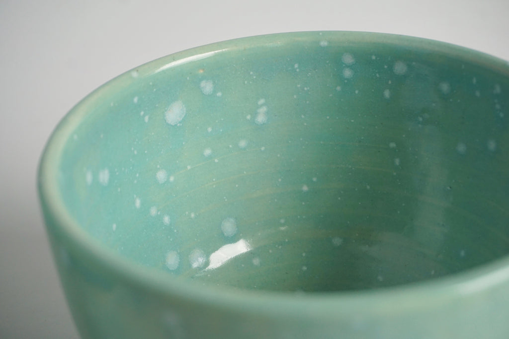 Handmade crystalline bowl | Janice Chan Singapore