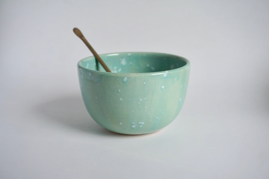 Handmade crystalline bowl | Janice Chan Singapore