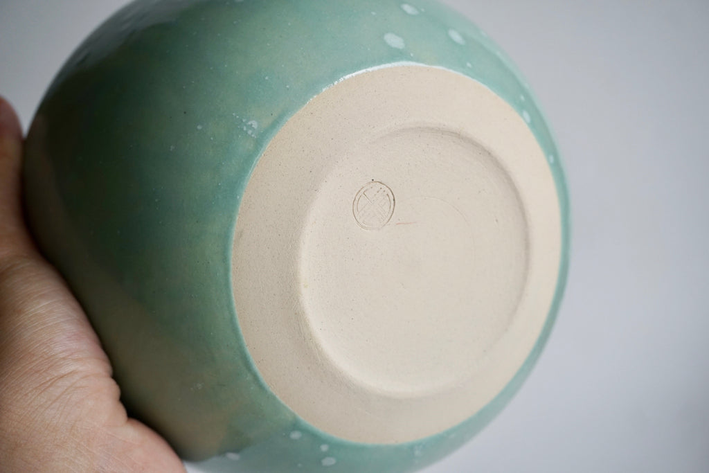 Handmade crystalline bowl | Janice Chan Singapore