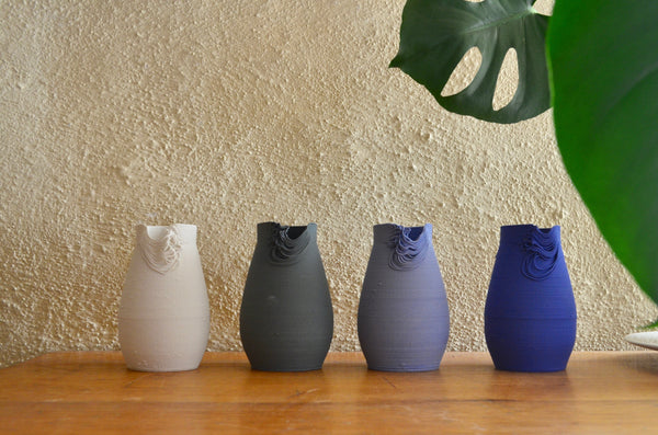 3D printed porcelain vase tableware Singapore | Unique homeware