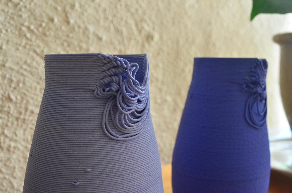 3D printed ceramic vase Singapore | Unique homeware