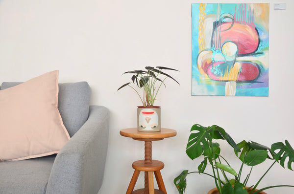Group Partner Rory planters in Singapore - Eat & Sip handmade tableware