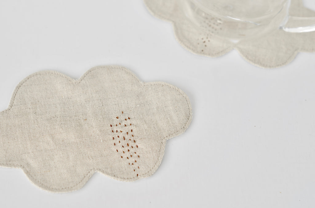 Hand sewn cloth coaster | The tableware curators Singapore