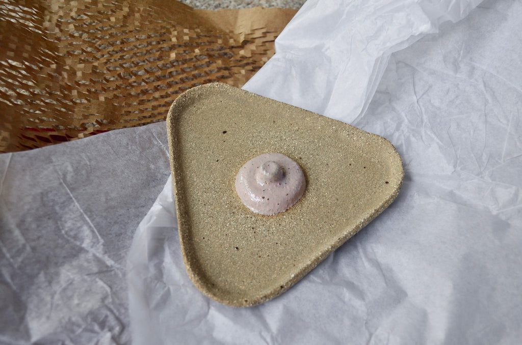 Rachel Charge Ceramics - Nipple dish | Handbuilt pottery Singapore