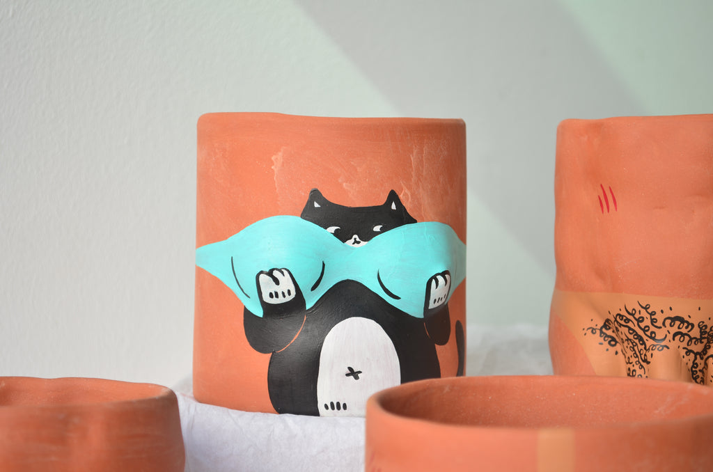 Ly Yeow artist Singapore - Eat & Sip collaboration