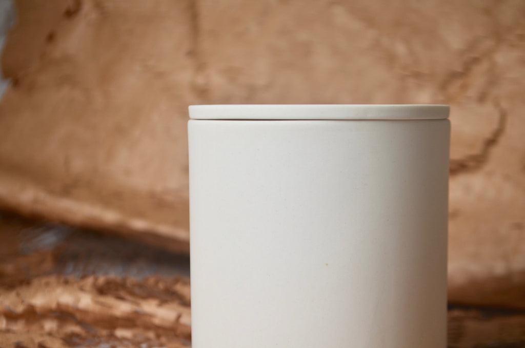 Lidded porcelain jar | Unique handcrafted gifts