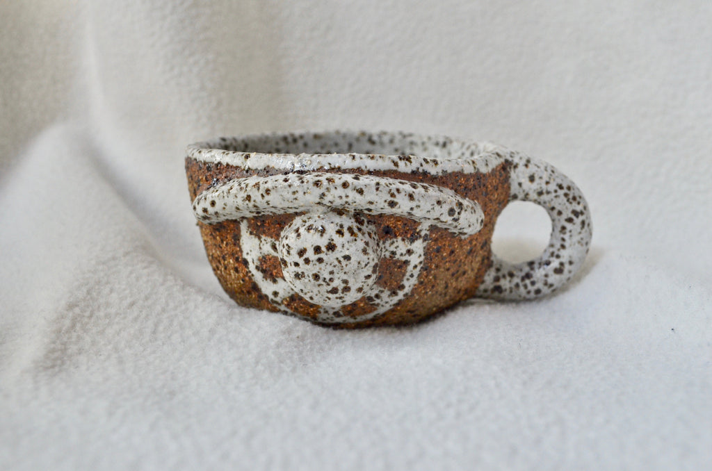 Rachel Charge eye see you cup | Handbuilt pottery Singapore