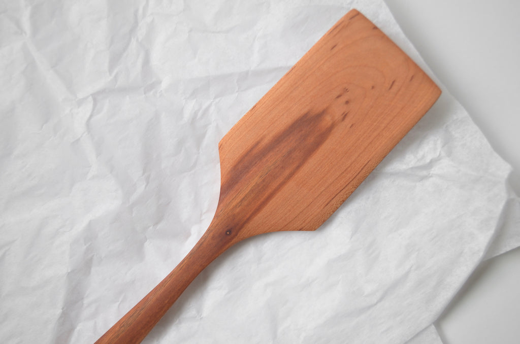 Hand crafted plum wood kitchen utensils | Eat & Sip Singapore