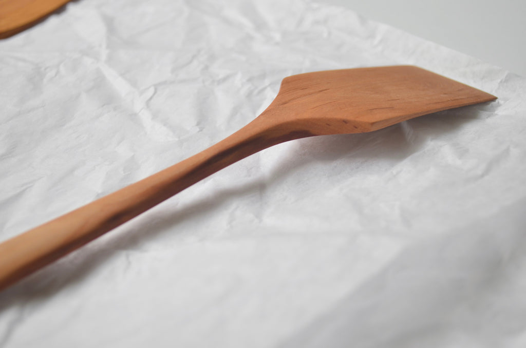 Hand crafted plum wood kitchen utensils | Eat & Sip Singapore
