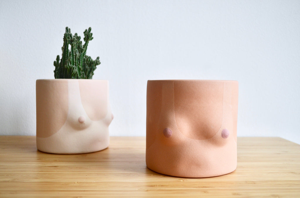 Group Partner tanline planters in Singapore - Eat & Sip handmade tableware