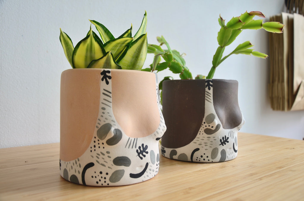Group Partner confetti planters in Singapore - Eat & Sip handmade tableware