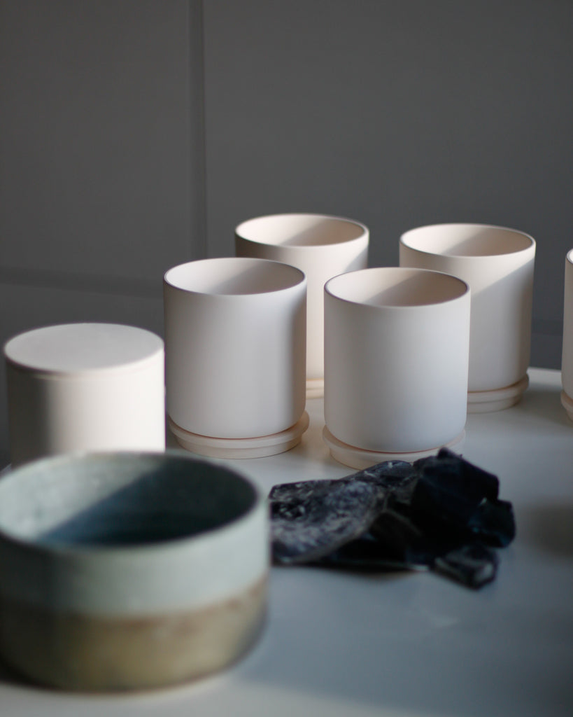 Lidded porcelain jar by Kira Ni Ceramics | Unique handcrafted gifts