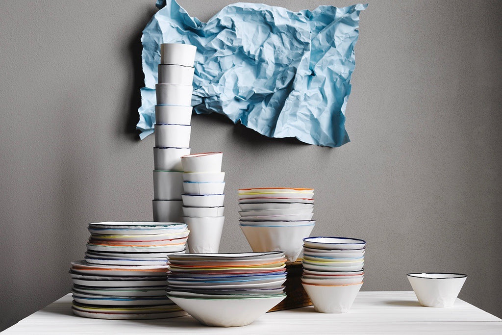 Examining crumpled porcelain with Hayden Youlley