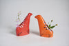 Handmade ceramic figurine vase | Neighborcraft Pottery Singapore