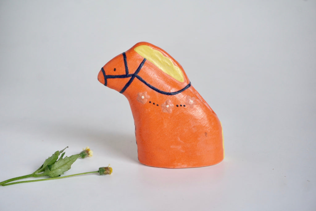 Animal figurine vase - Handmade ceramics