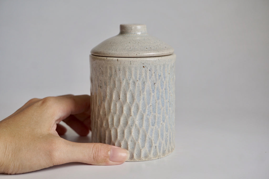 Wheel thrown ceramic jar Singapore - Eat & Sip pottery