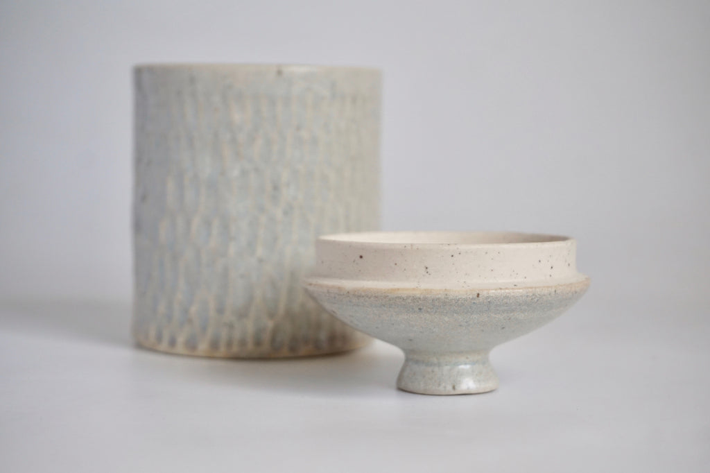 Wheel thrown ceramic jar Singapore - Eat & Sip pottery