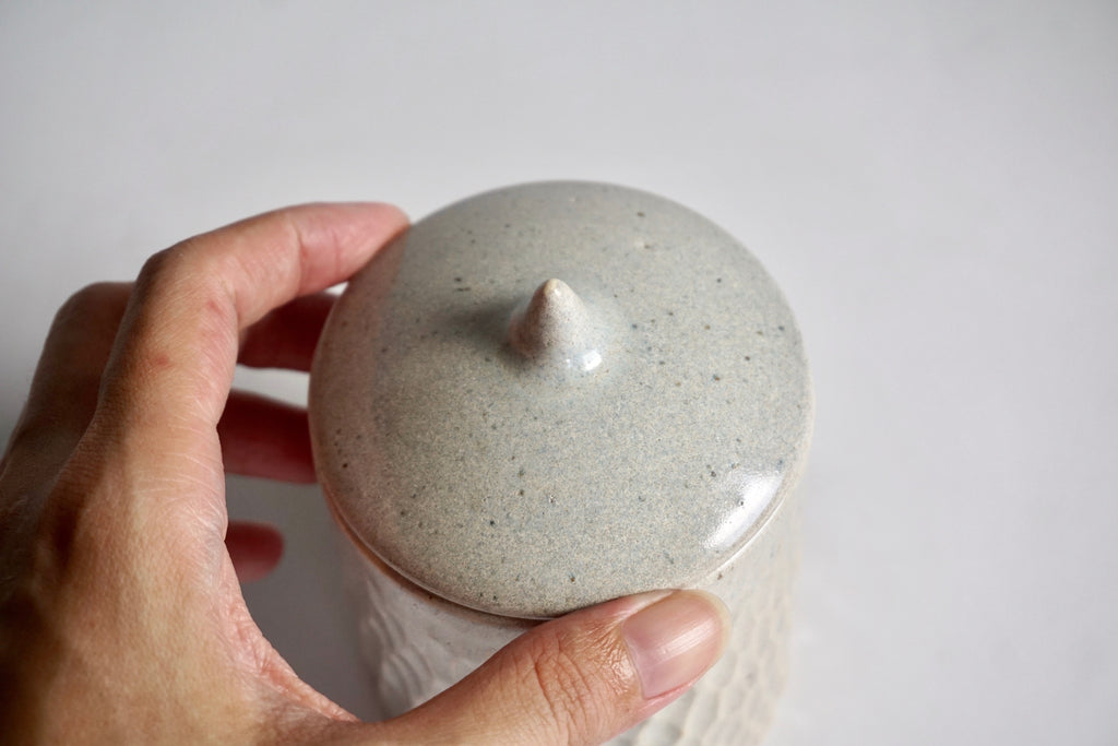 Wheel thrown ceramic jar Singapore - Eat & Sip pottery