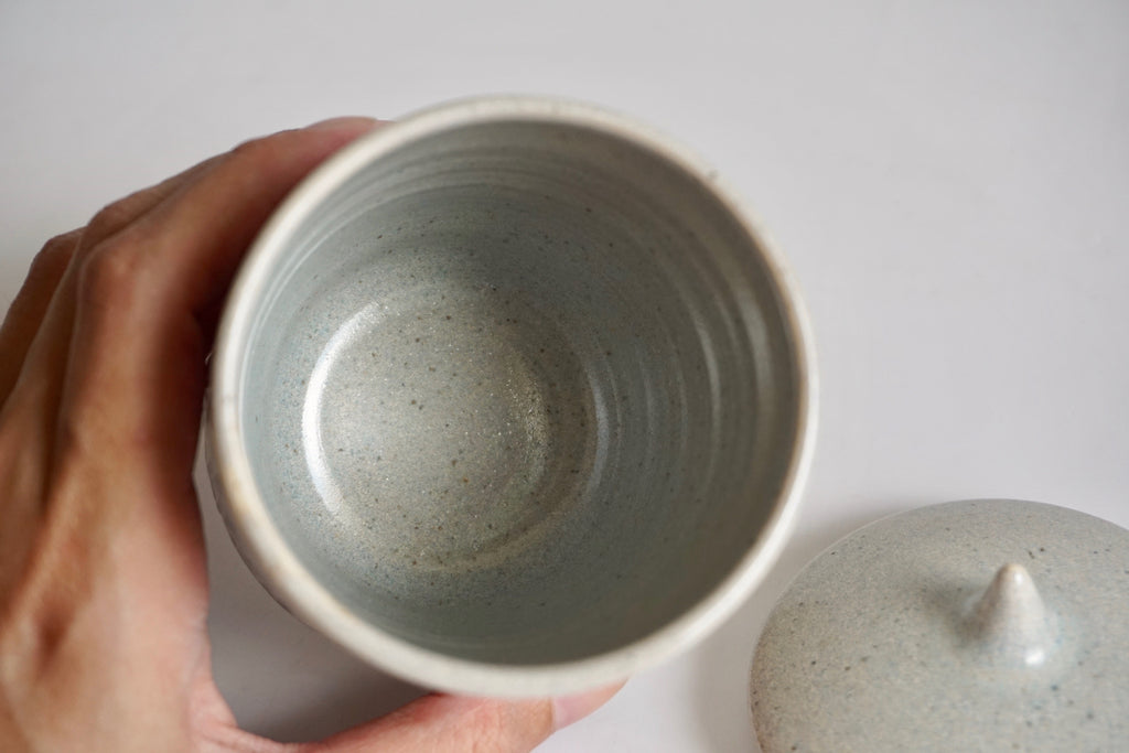 Wheel thrown ceramic jar Singapore - Eat & Sip pottery