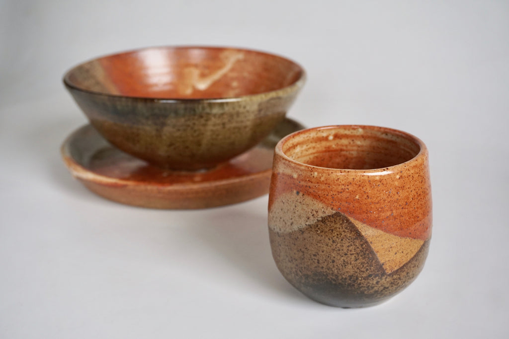 Handmade ceramic cup | Gas-fired pottery - Eat & sip Pottery Singapore