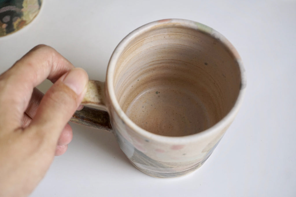 Wheel thrown ceramic mug Eastfield Singapore - Eat & Sip pottery