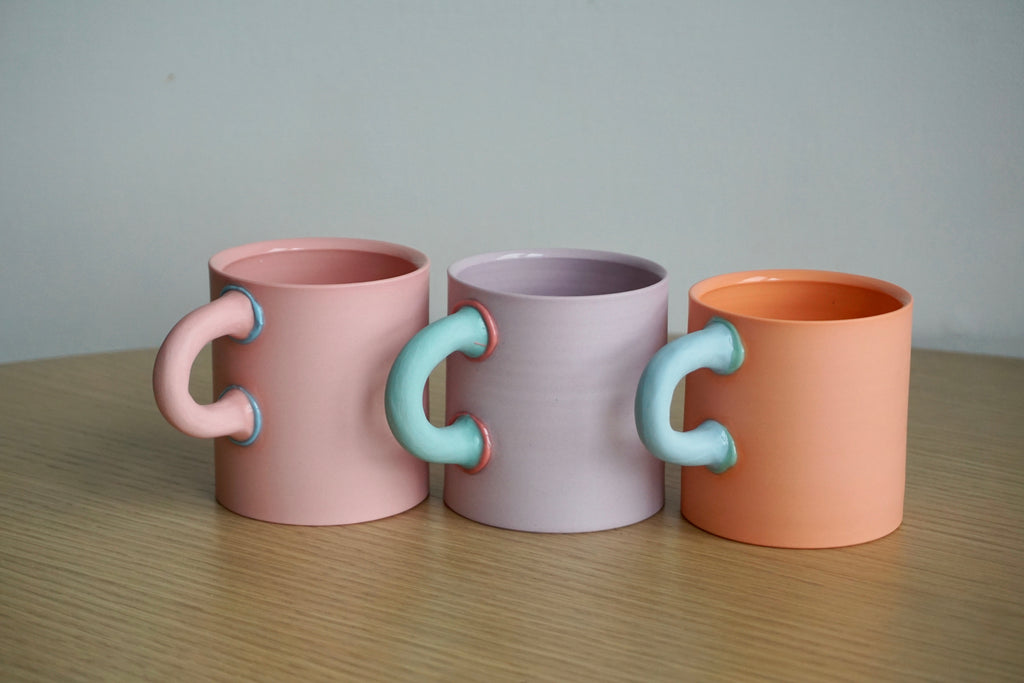 Handmade porcelain cups Korea maker Now Ceramic | Eat & Sip