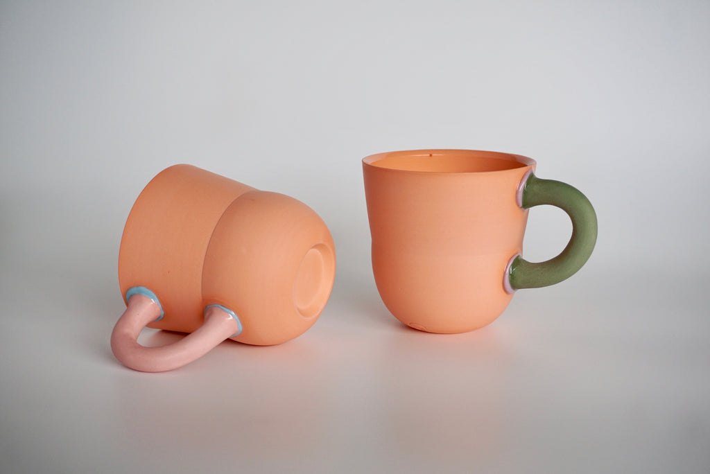 Handmade ceramic porcelain cup by Now Ceramic | Korea Singapore