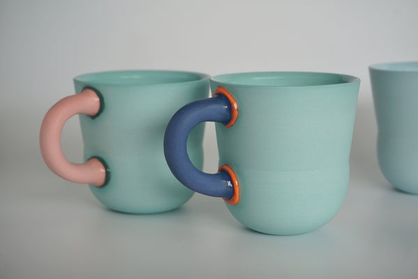 Handmade ceramic porcelain cup by Now Ceramic | Korea Singapore