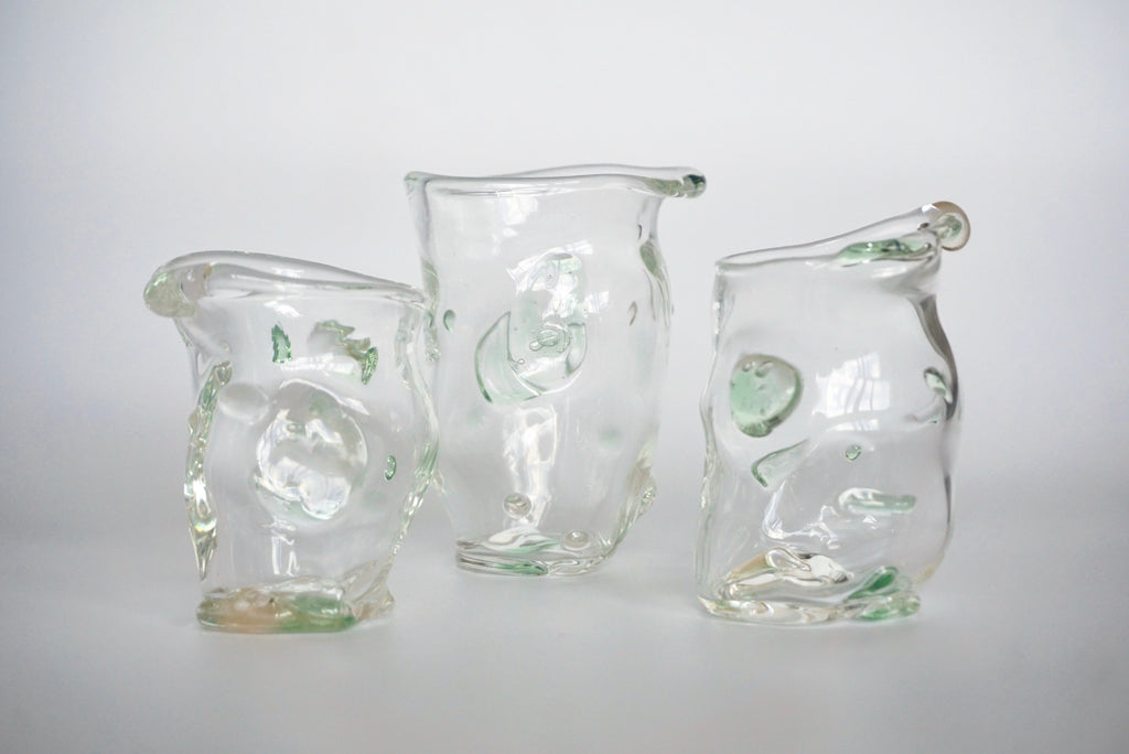 Handmade lamp worked glass tumblers Singapore Ceramics
