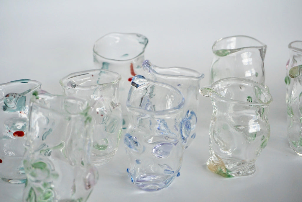 Handmade lamp worked glass tumblers Singapore Ceramics