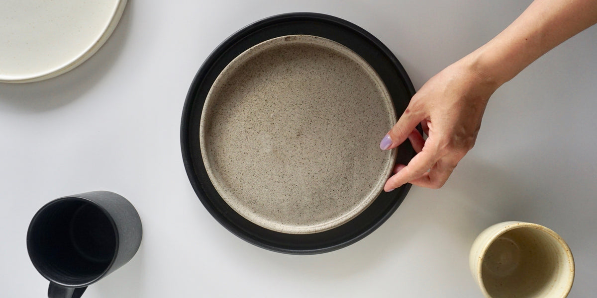 Side plate - Wood ash | Handmade ceramics by Muckware - Ceramics
