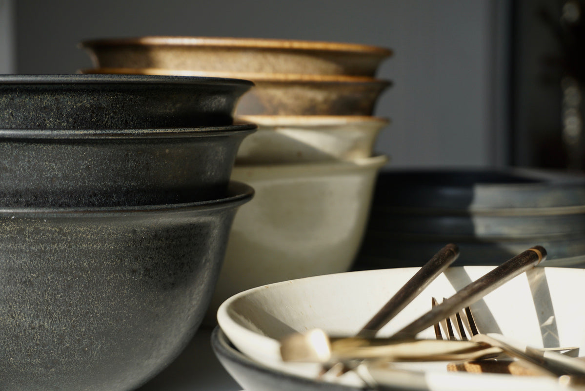 Noodle bowl - Liquorice | Handmade ceramics by Muckware - Ceramics