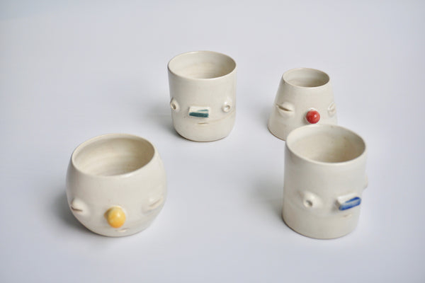 Handmade sake cup Gellyvieve | Handmade pottery Singapore