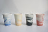 Handmade marbled cups in Singapore | Australian ceramics by Louise Martiensen