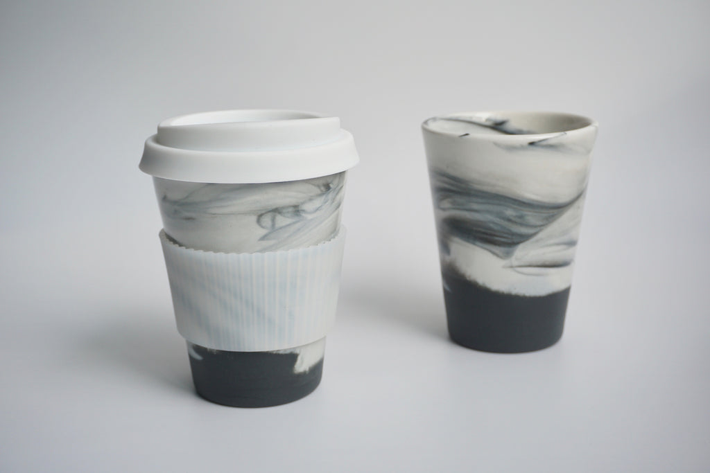 Handmade takeaway coffee cups in Singapore | Handcrafted ceramics