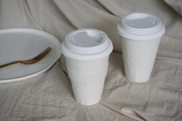 Handcrafted pottery | Eat & Sip ceramic takeaway cups
