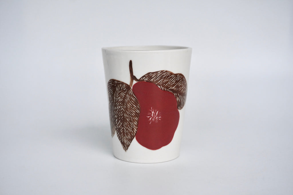Handmade sgraffito cups Singapore | Eat & Sip