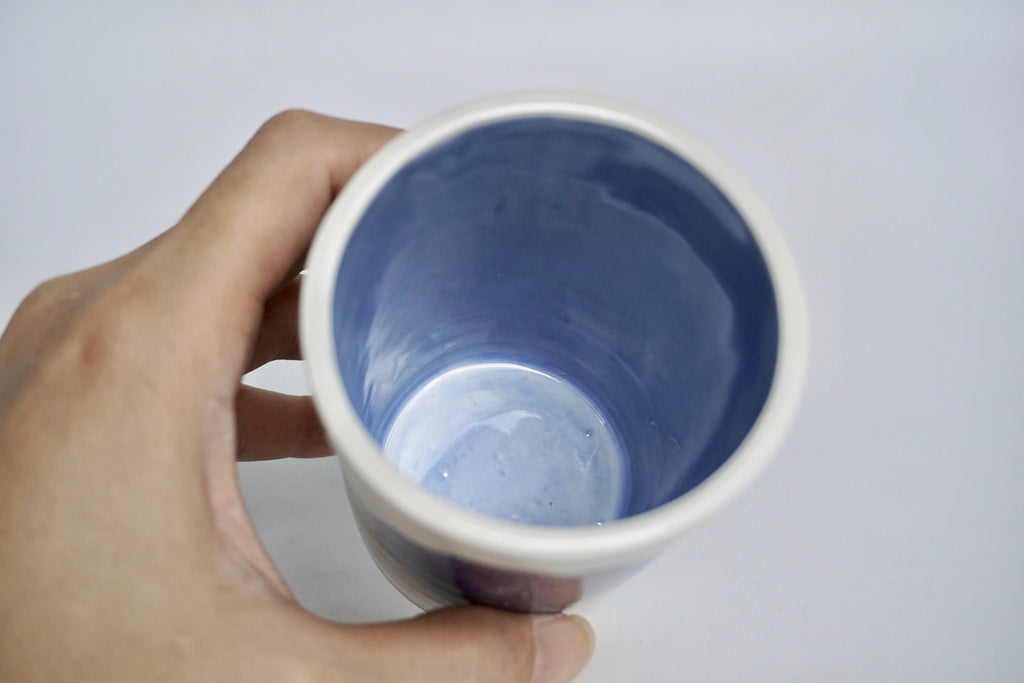Handmade sgraffito cups Singapore | Eat & Sip