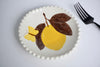 Handmade sgraffito plates Singapore | Eat & Sip