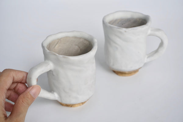 Handpinched quarry cup handmade tableware Singapore - Eat & Sip