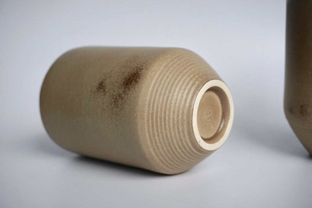 Unique handcrafted pottery tumblers | Lerae Lim Singapore