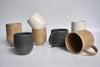 Minimalist handmade ceramic teacups | Lerae Lim Pottery
