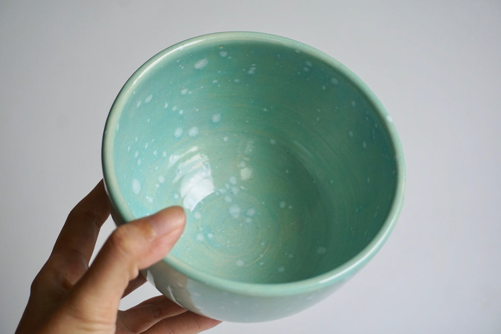 Handmade crystalline bowl | Janice Chan Singapore