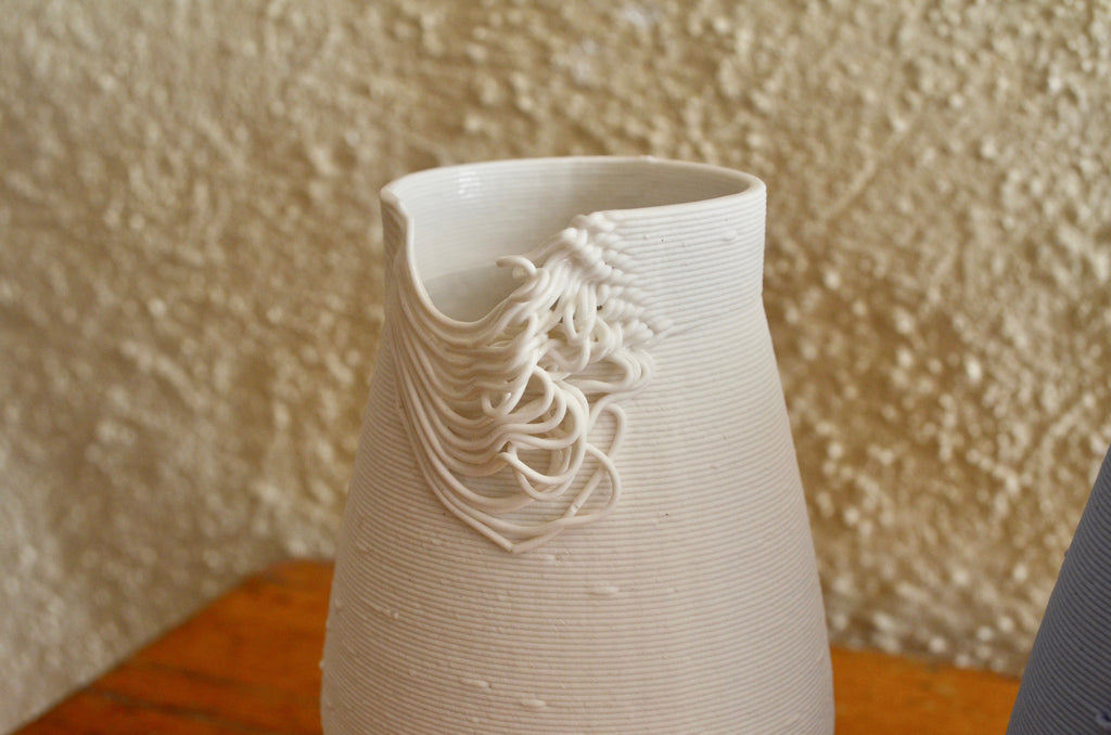 3D printed ceramic vase Singapore | Unique homeware 