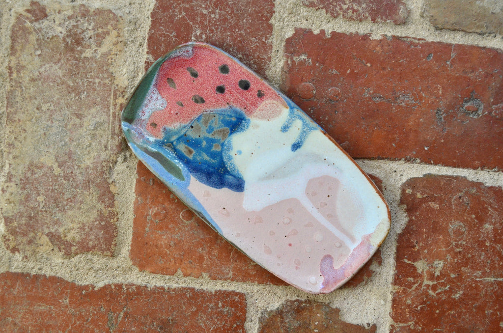 Handmade Pottery Ceramic Shop Singapore | Eat & Sip handpainted plate