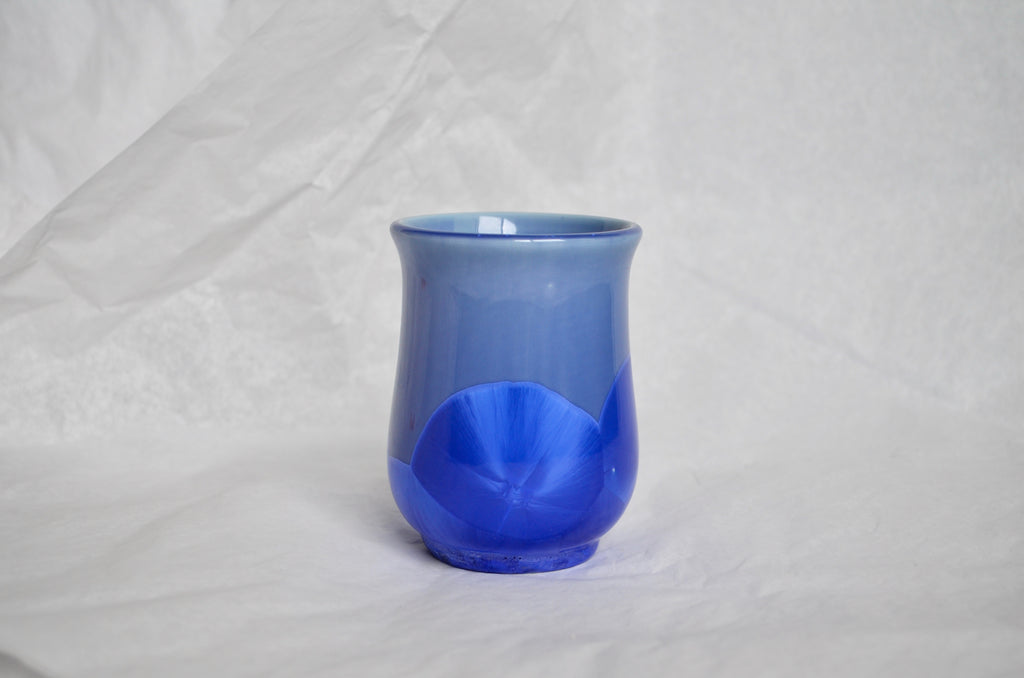 Crystalline glaze cup | handmade ceramics Singapore