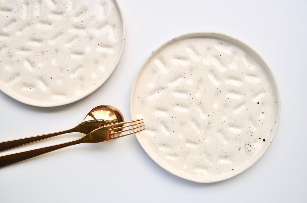 Handmade ceramic plate and tray Singapore - Eat & Sip | Kandura studio