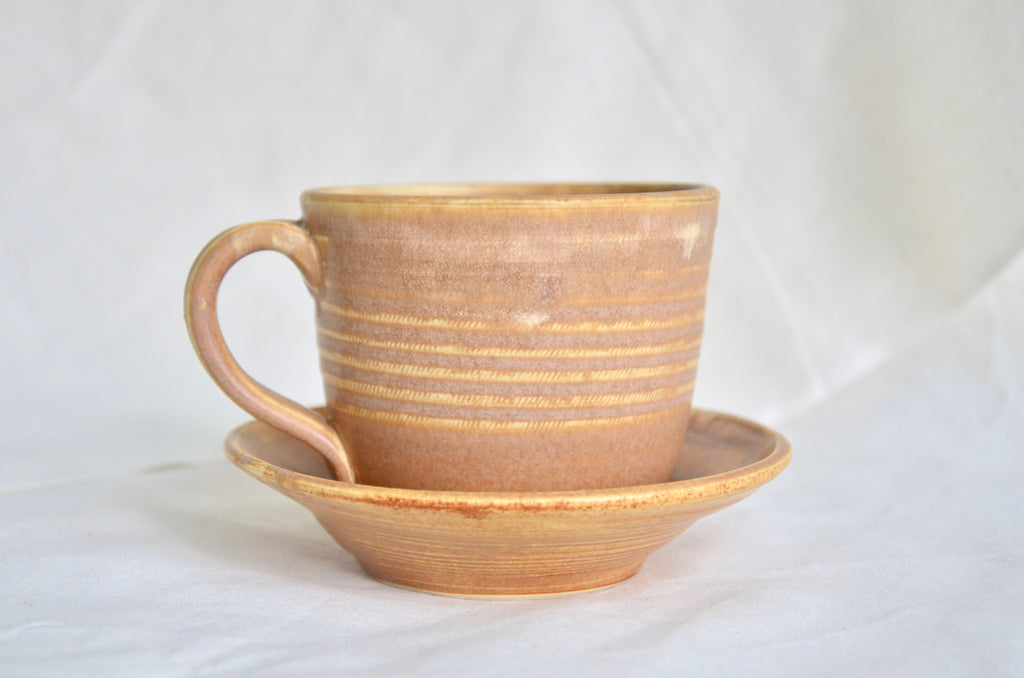 handmade wheel thrown cup for coffee lover - Eat & Sip Singapore