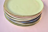 Handmade porcelain plates with gold rim - Eat & Sip ceramics